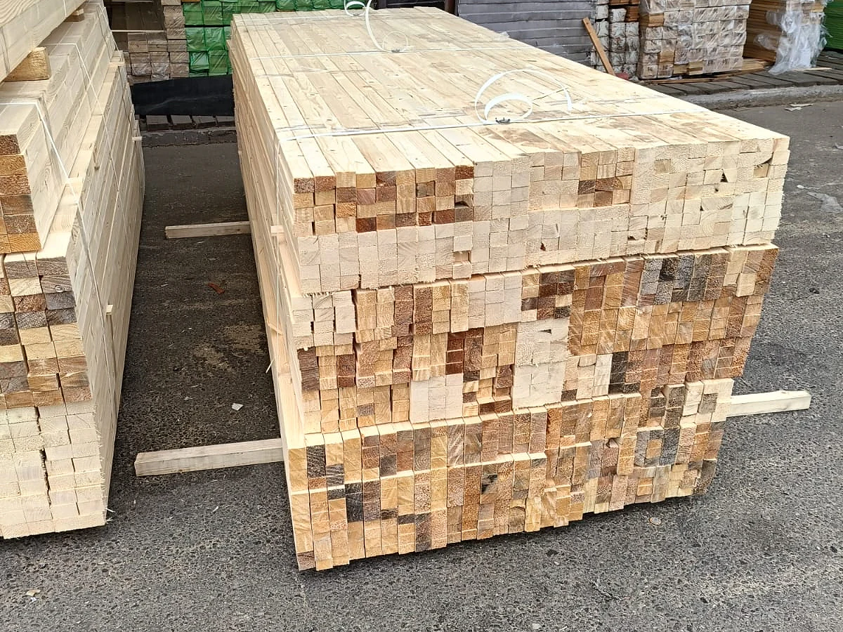 Брусок обрезной 45×45×3000 — реальное фото товара